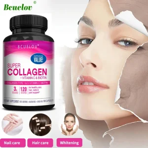 Collagen and Vitamin C plus Biotin, Anti-Aging Support