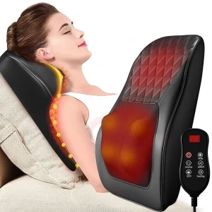 Shiatsu Hot Compress Massage Pillow for Neck and Shoulder