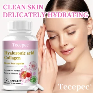 Hyaluronic Acid Collagen Supplement - Helps Nourish Skin, Increase Skin Elasticity