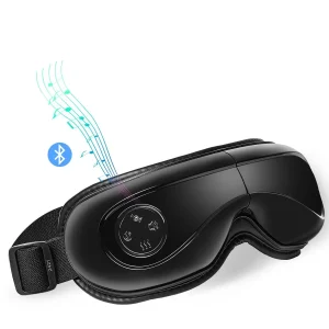 Heated Eye Massager Bluetooth Music 180° Foldable
