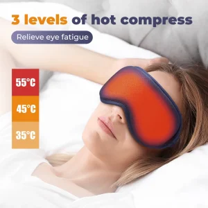 Hot Compress Eye Massage with Heat Vibration