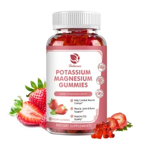 Potassium Magnesium Gummies for Sleep, Relaxation and Muscle Support