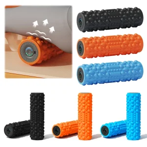 Vibrating Foam Roller, 5 Modes Tissue Massager